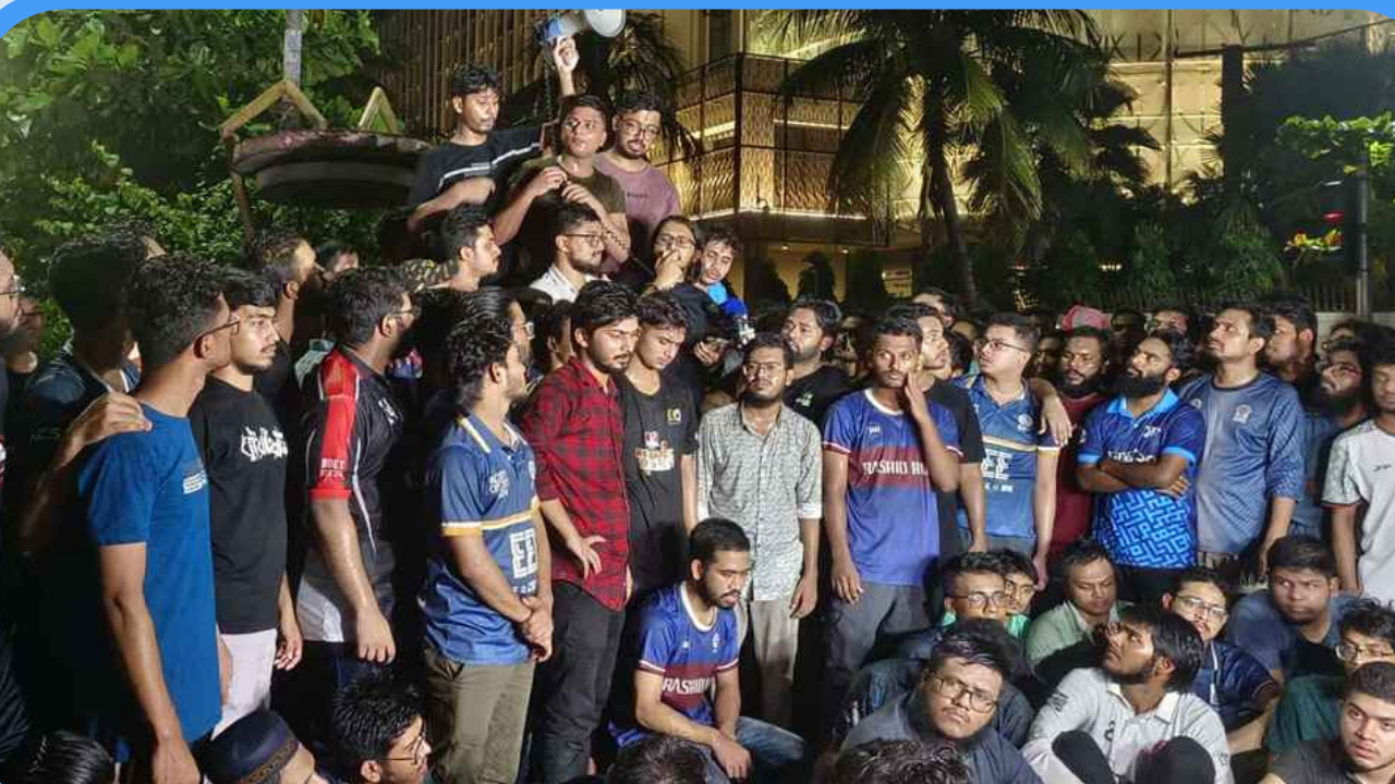 বুয়েট শিক্ষার্থীদের ১২ ঘণ্টার আল্টিমেটাম